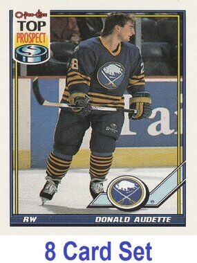 Donald Audette Hockey Card Collection